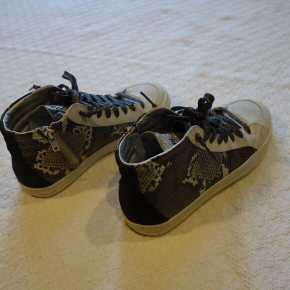 P448 Skate Python Print Hi-Tops - Picture 8 of 16